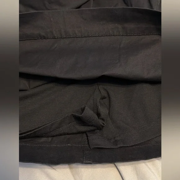 Briggs Black Women's Belted Utility Skort size medium NWT - Picture 10 of 11